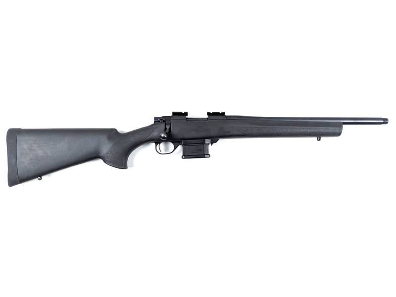 Buy 300 Black Howa1500 Mini Blued Synthetic 16" Threaded in NZ New Zealand.