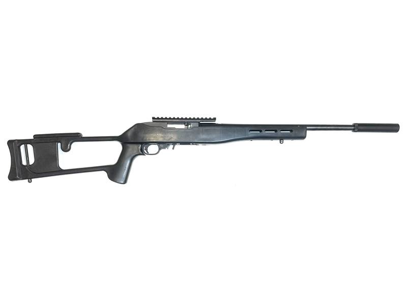 Buy 22 Ruger 10/22 Blued Synthetic Choate with Silencer in NZ New Zealand.