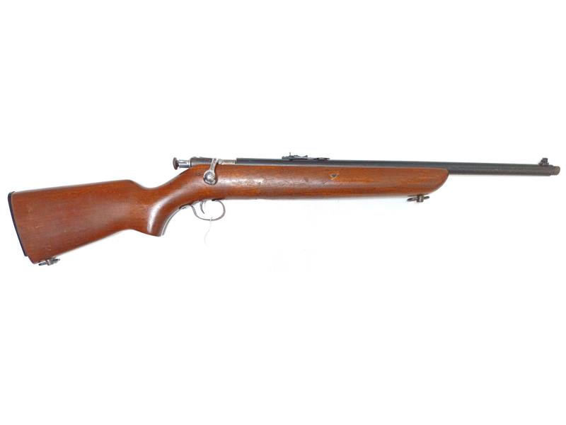Buy 22 Winchester 67 Blued Wood 18.5" Threaded in NZ New Zealand.