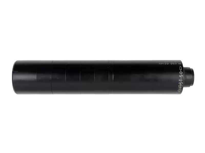 Buy Second Hand Sonic Centrefire Ghost Silencer 50mm 22 Cal 1/2x20 in NZ New Zealand.