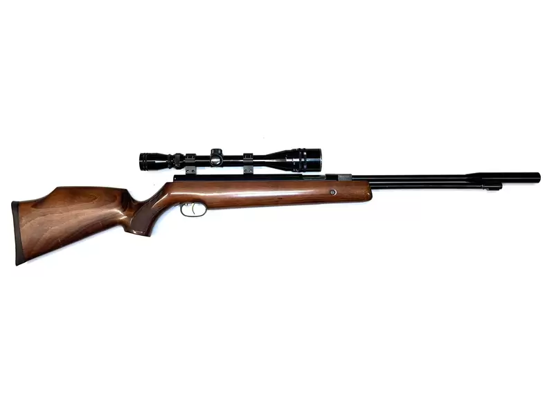 Buy Second Hand Weihrauch HW97K .177 Underlever with Scope in NZ New Zealand.