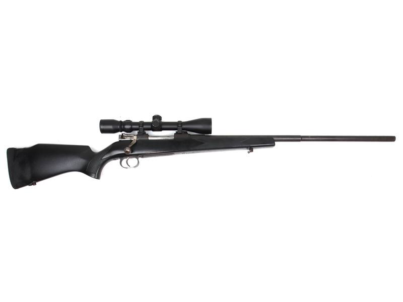 Buy 6.5X55 Swedish Mauser Sport Blued Wood with Scope in NZ New Zealand.