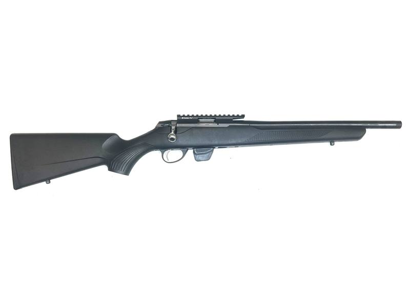 Buy 22 Tikka T1X Blued Synthetic 16" Threaded in NZ New Zealand.