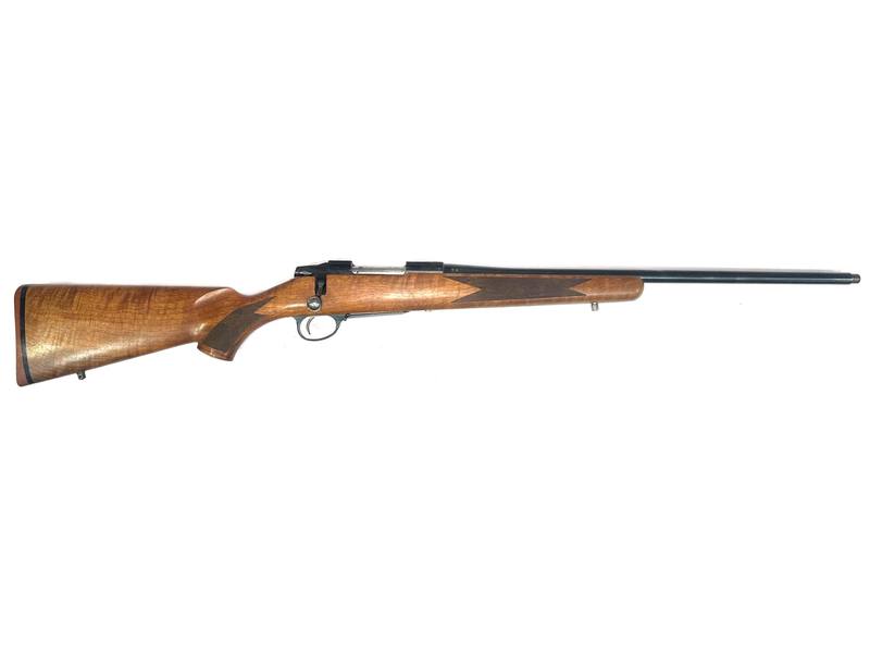 Buy 22-250 Sako M591 Hunter Blued Wood Threaded in NZ New Zealand.