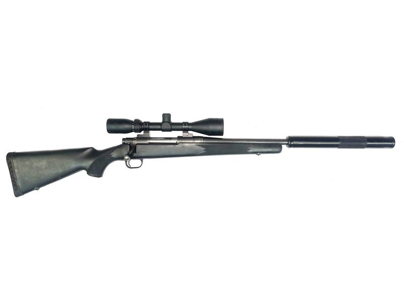 Buy 270 Mossberg ATR100 Blued Synthetic 3-9 with Silencer in NZ New Zealand.