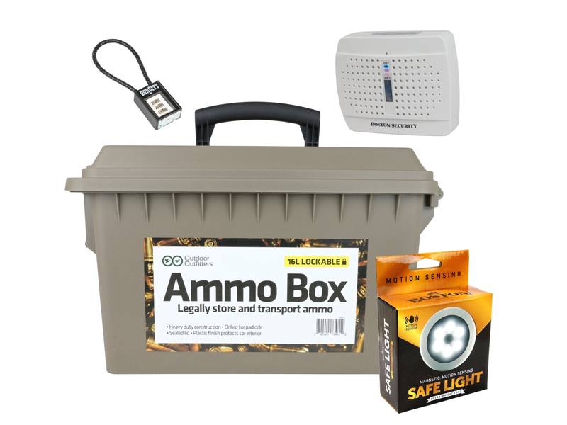 Buy Gun Safe Complete Add-ons Combo Kit in NZ New Zealand.