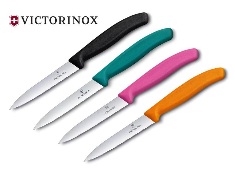 Buy Victorinox Paring Knife with Wavy Edge 10cm in NZ New Zealand.
