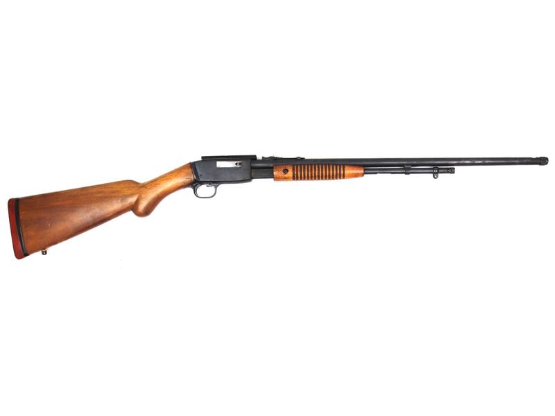 Buy 22 Fabrique FN Pump Blued Wood 22" Threaded in NZ New Zealand.
