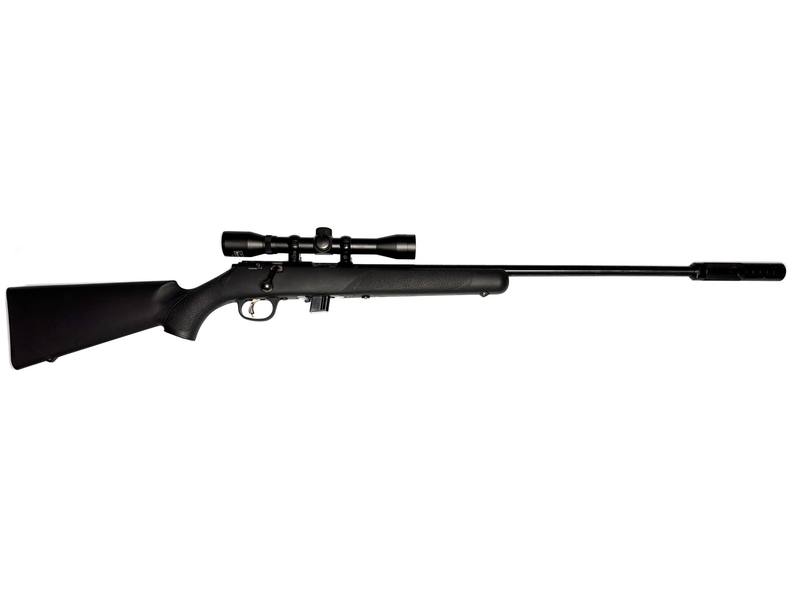 Buy 22 Marlin XT22 Blued Synthetic with Scope and Silencer in NZ New Zealand.
