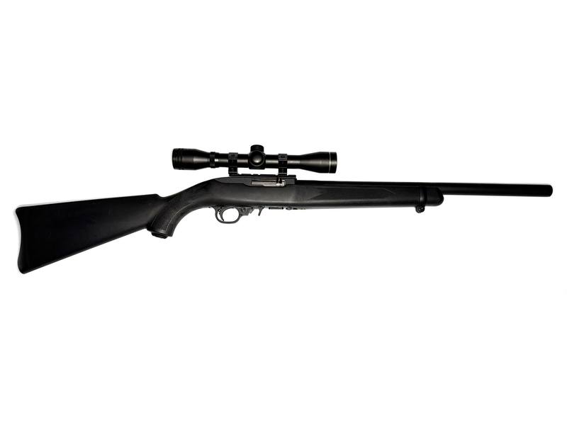 Buy 22 Ruger 10/22 Blued Synthetic FBS with Scope in NZ New Zealand.