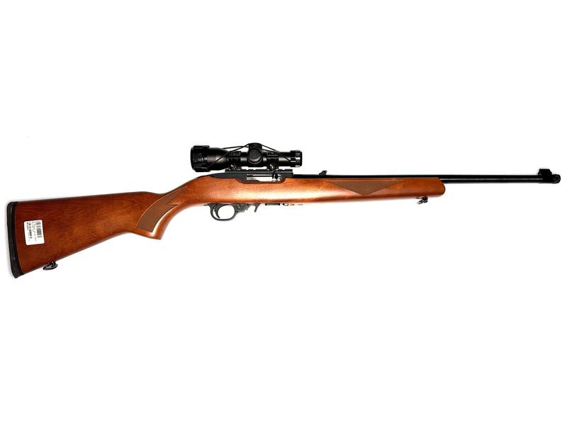 Buy 22 Ruger 10/22 50TH Blued Wood with Scope in NZ New Zealand.