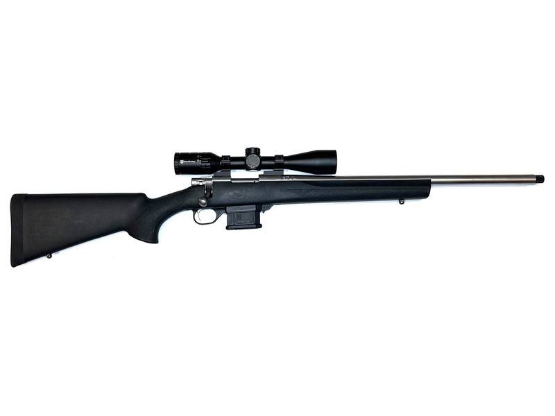 Buy 223 Howa 1500 Mini Heavy Barrel Stainless Synthetic 18" with Scope in NZ New Zealand.