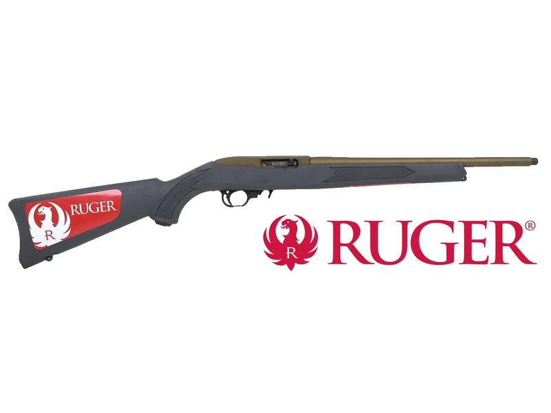 Buy 22 Ruger 10/22 Bronze Cerakote Synthetic Stock 16" Threaded in NZ New Zealand.