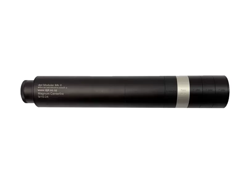 Buy Second Hand DPT Centrefire Over Barrel Silencer Magnum 27 Cal/ 7mm 9/16x24 in NZ New Zealand.