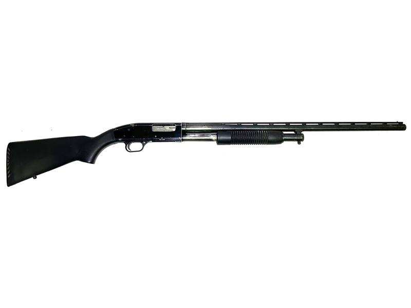 Buy 12G Mossberg Maverick Blued Synthetic 26" in NZ New Zealand.