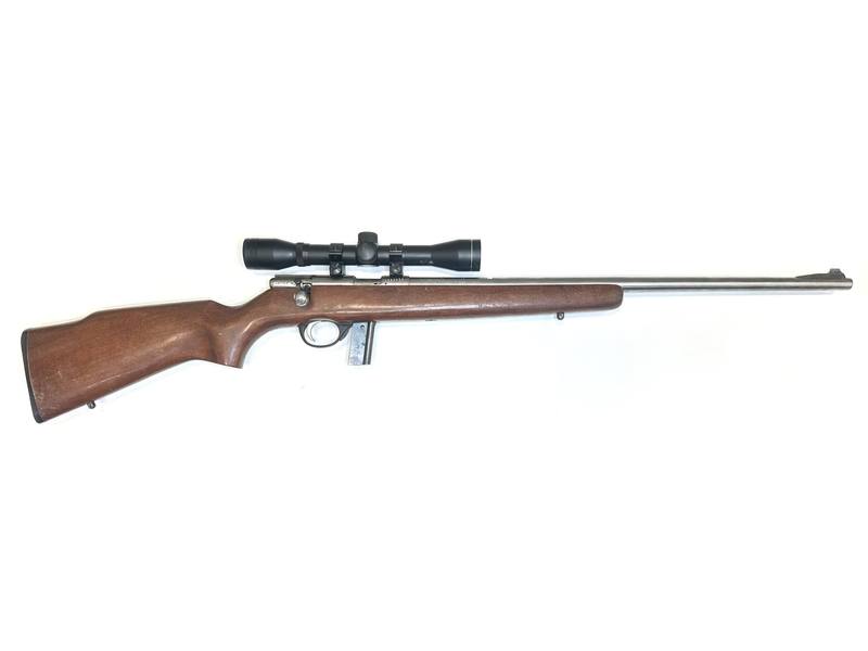 Buy 22 Stirling 14P Stainless Wood with Scope in NZ New Zealand.