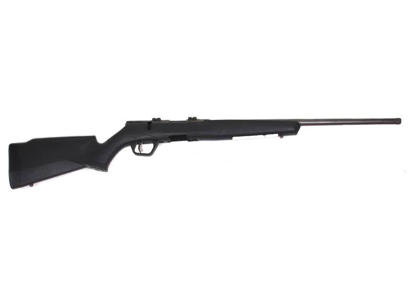 Buy 22 Mag Savage B22 Blued Synthetic 22" Threaded (Parts Gun) in NZ New Zealand.
