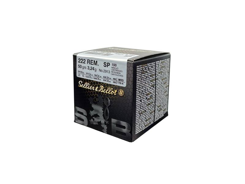 Buy Sellier & Bellot 222 50gr Soft Point in NZ New Zealand.