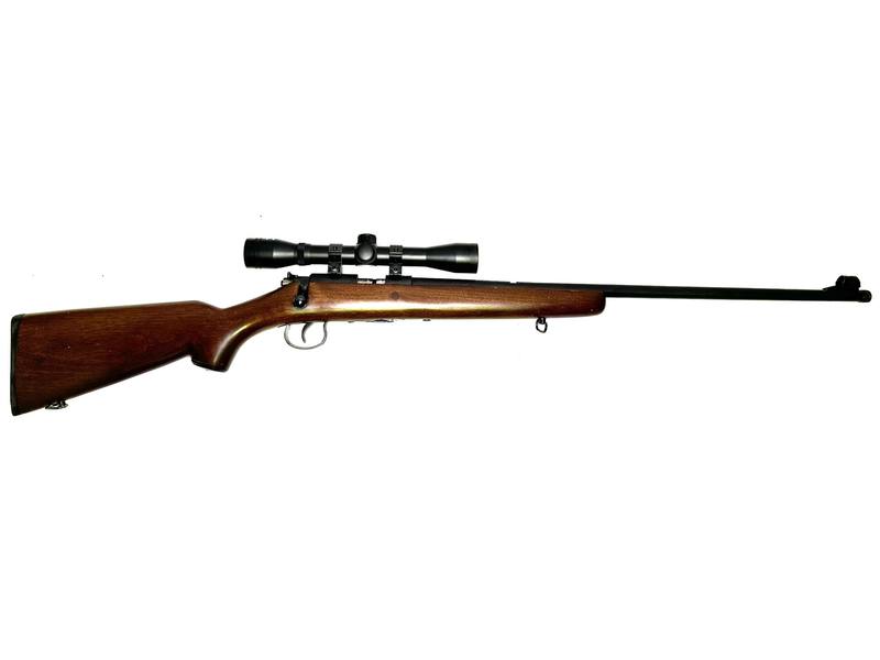 Buy 22 Outdoor Arms JW-15 Blued Wood with Scope Threaded in NZ New Zealand.