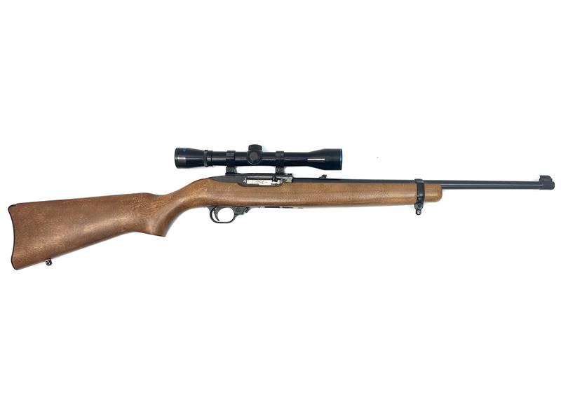 Buy 22 Ruger 10/22 Blued Wood 18" with Scope in NZ New Zealand.