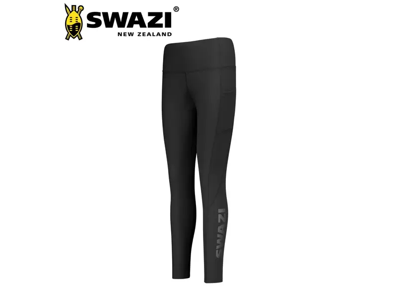 Buy Swazi Women's Ionia Tights Black in NZ New Zealand.