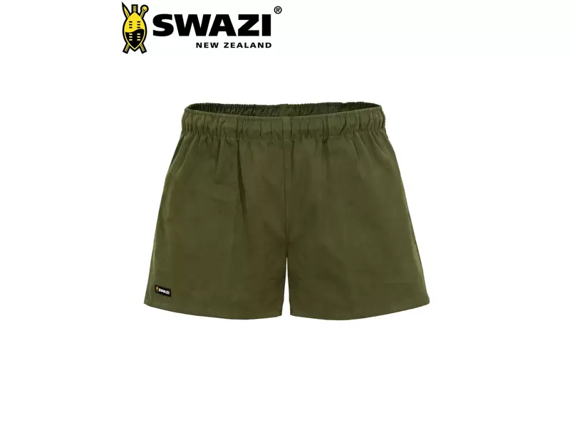 Buy Swazi Men's Moley Shorts Olive in NZ New Zealand.