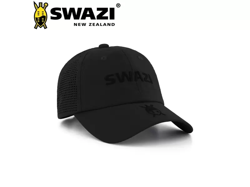Buy Swazi Summer Cap Black in NZ New Zealand.