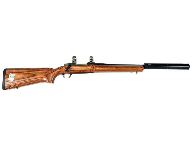 Buy 300 Blackout Ruger M77 MKII Blued Laminated with Silencer in NZ New Zealand.