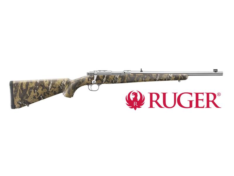 Buy 44 Rem Mag Ruger 77/44 Stainless Camp 16.6" Threaded in NZ New Zealand.