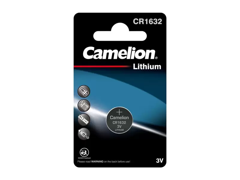 Buy Camelion CR1632 3v Lithium Battery 1 Pack in NZ New Zealand.