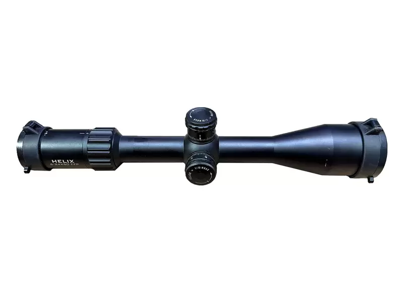 Buy Second Hand Element Helix 6-24x50 Scope FFP APR-2D MIL Reticle in NZ New Zealand.