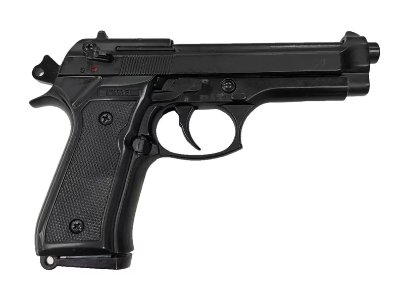 Buy Second Hand Kimar Model 92 Black 9mm Blank Pistol in NZ New Zealand.