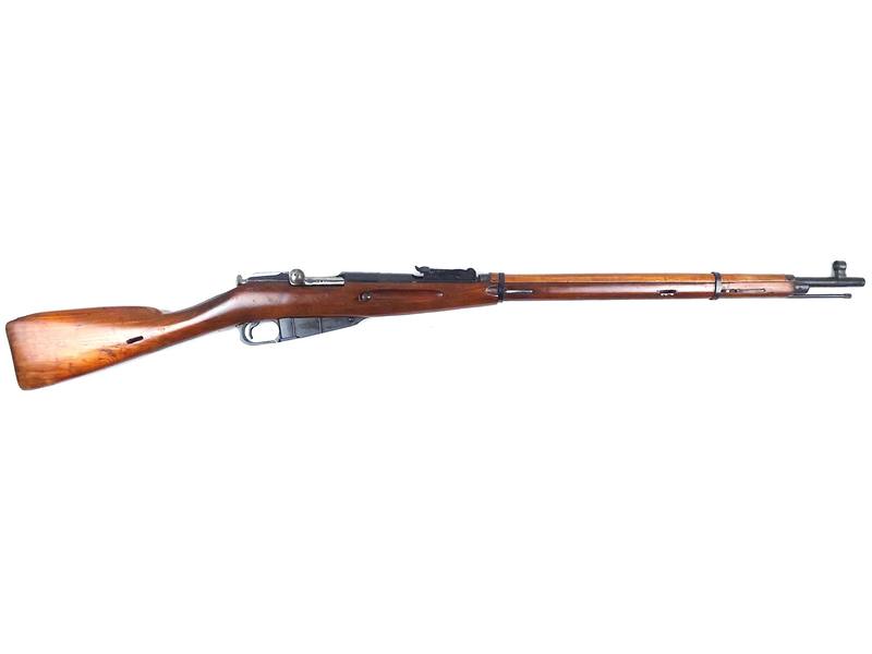 Buy 7.62X54R Mosin Nagant Blued Wood 29" in NZ New Zealand.