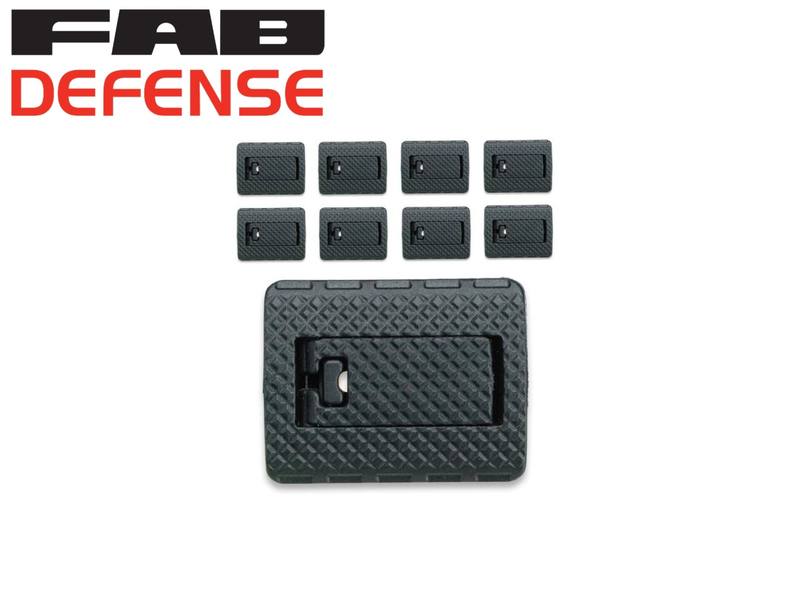 Buy FAB MALC-2 Rail Cover for M-Lok Wide Black 9 Pack in NZ New Zealand.
