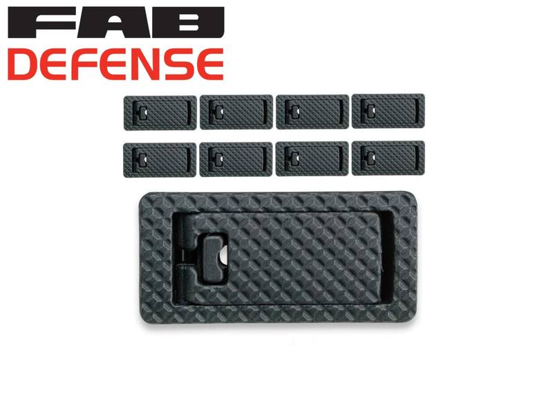 Buy FAB Rail Cover MALC-1 for M-Lok Slim Black 9 Pack in NZ New Zealand.