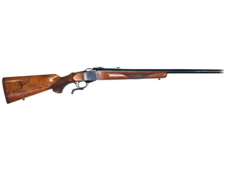 Buy 22-250 Ruger NO1 Blued Wood 23" Threaded in NZ New Zealand.