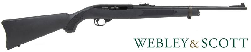 Buy 22 Webley & Scott X22 Blued Synthetic in NZ New Zealand.