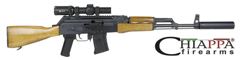 Buy 22 Chiappa RAK-22 with Ranger 1-8x24i Illuminated Scope & Hushpower Braveheart Silencer in NZ New Zealand.