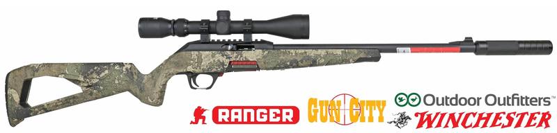 Buy 22 Winchester Wildcat Strata SR 16.5" with Gun City 3-9x40 Scope & OO Silencer in NZ New Zealand.