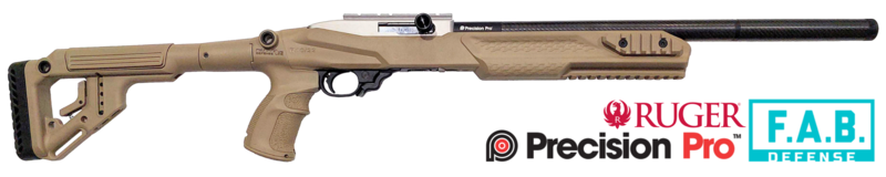 Buy 22 Ruger 10/22 FAB Defense UAS Chassis Stock with Carbon Tension Barrel in NZ New Zealand.