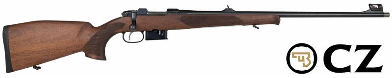 Buy CZ 527 LUX Walnut 24" Threaded with Hooded Sights | Choose Calibre in NZ New Zealand.