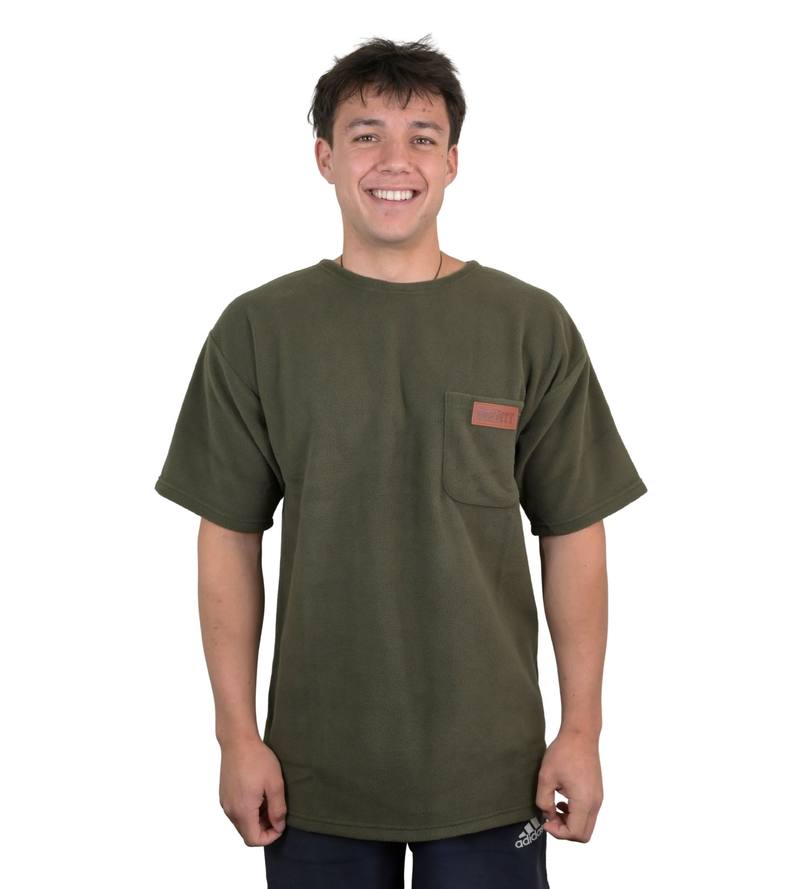 Buy Gun City Green Fleece T-Shirt in NZ New Zealand.