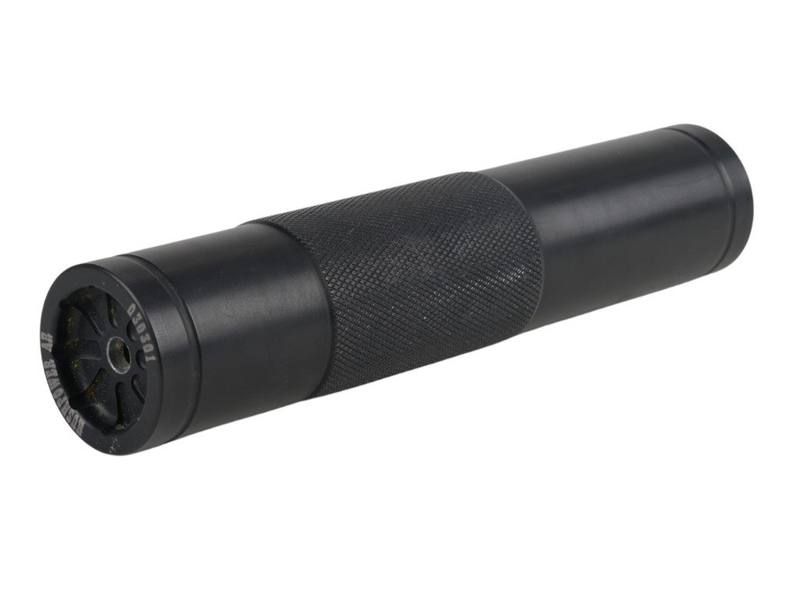 Buy Second Hand Hushpower Centerfire Silencer 22cal 100mm 1/2X28 220AR Black in NZ New Zealand.