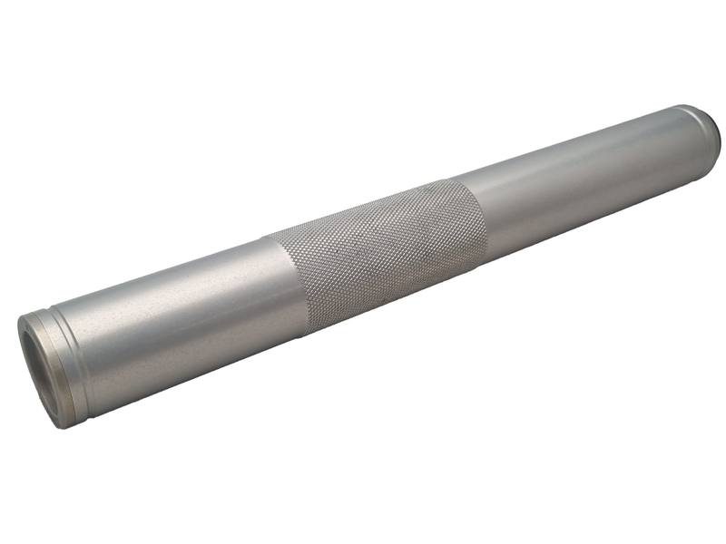 Buy Secondhand 22 Cal Hushpower 300 Centerfire Silver 1/2x28 Thread Silencer in NZ New Zealand.