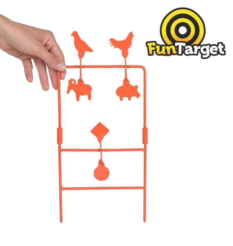 Buy Fun Target Airgun 6-Target Spinner Target in NZ New Zealand.