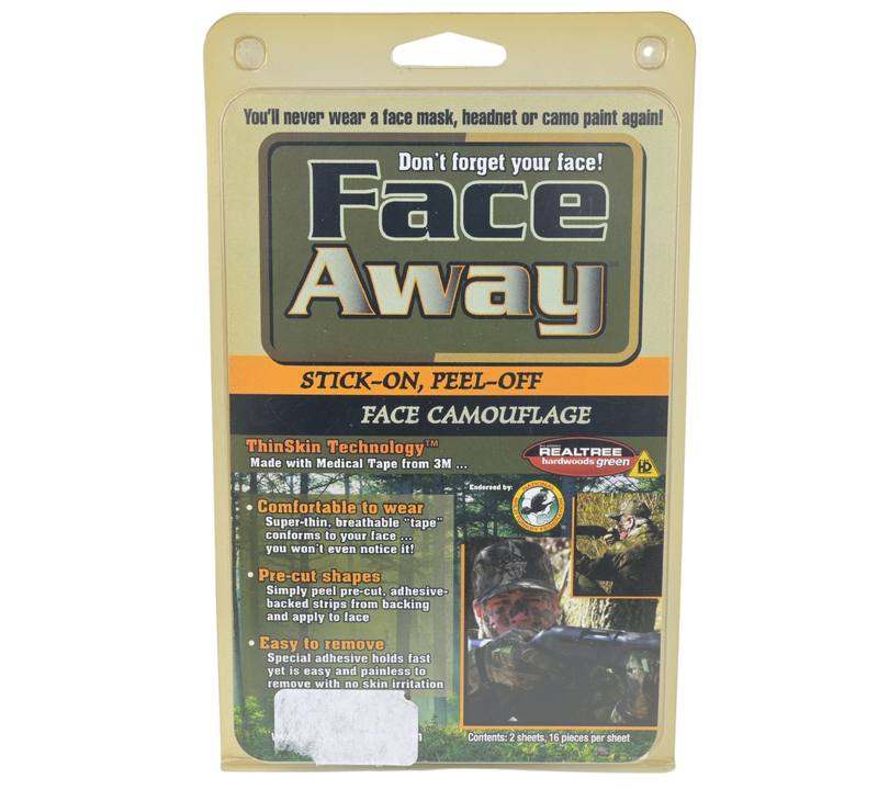 Buy Face Away Stick on Face Camo Patches in NZ New Zealand.