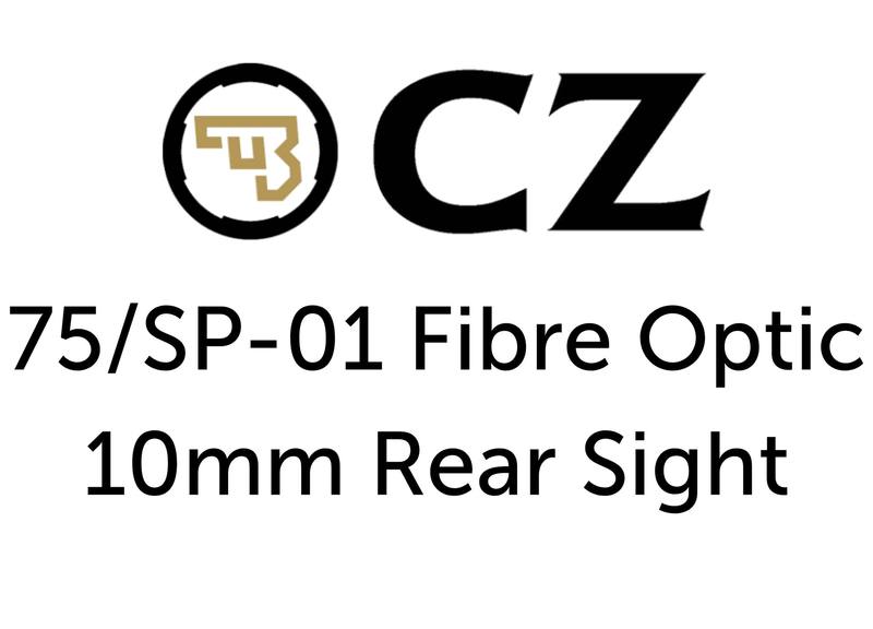 Buy CZ 75/SP-01 Fibre Optic 10mm Rear Sight in NZ New Zealand.