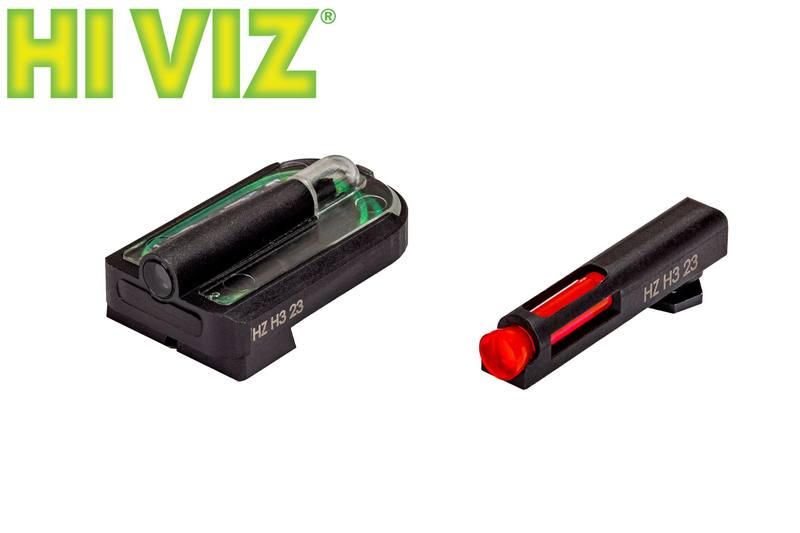 Buy HIVIZ Fibre Optic Pistol Sight FastDot H3 for Glock MOS in NZ New Zealand.