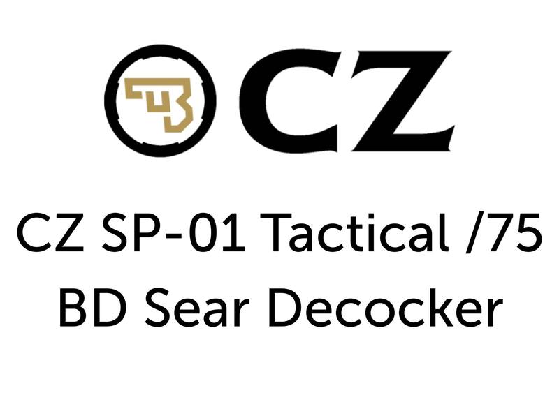 Buy CZ SP-01 Tactical /75 BD Sear Decocker in NZ New Zealand.