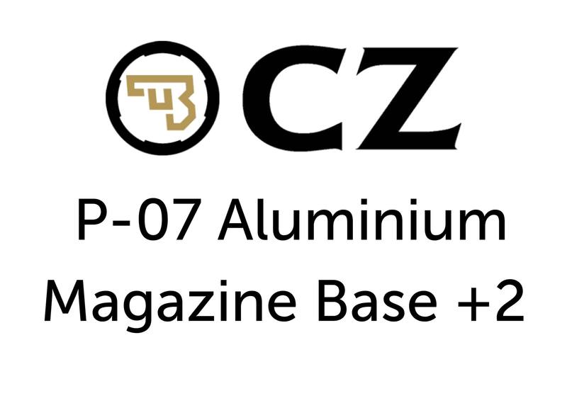 Buy CZ P-07 Aluminium Magazine Base +2 in NZ New Zealand.